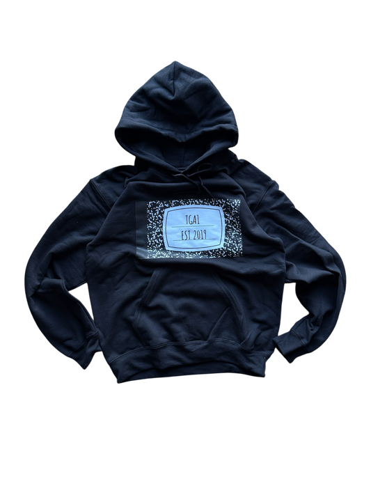composition hoodie
